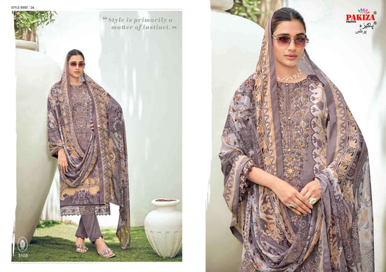 Pakiza Prints Rehnuma Vol 31 Royal Crepe Dress Material