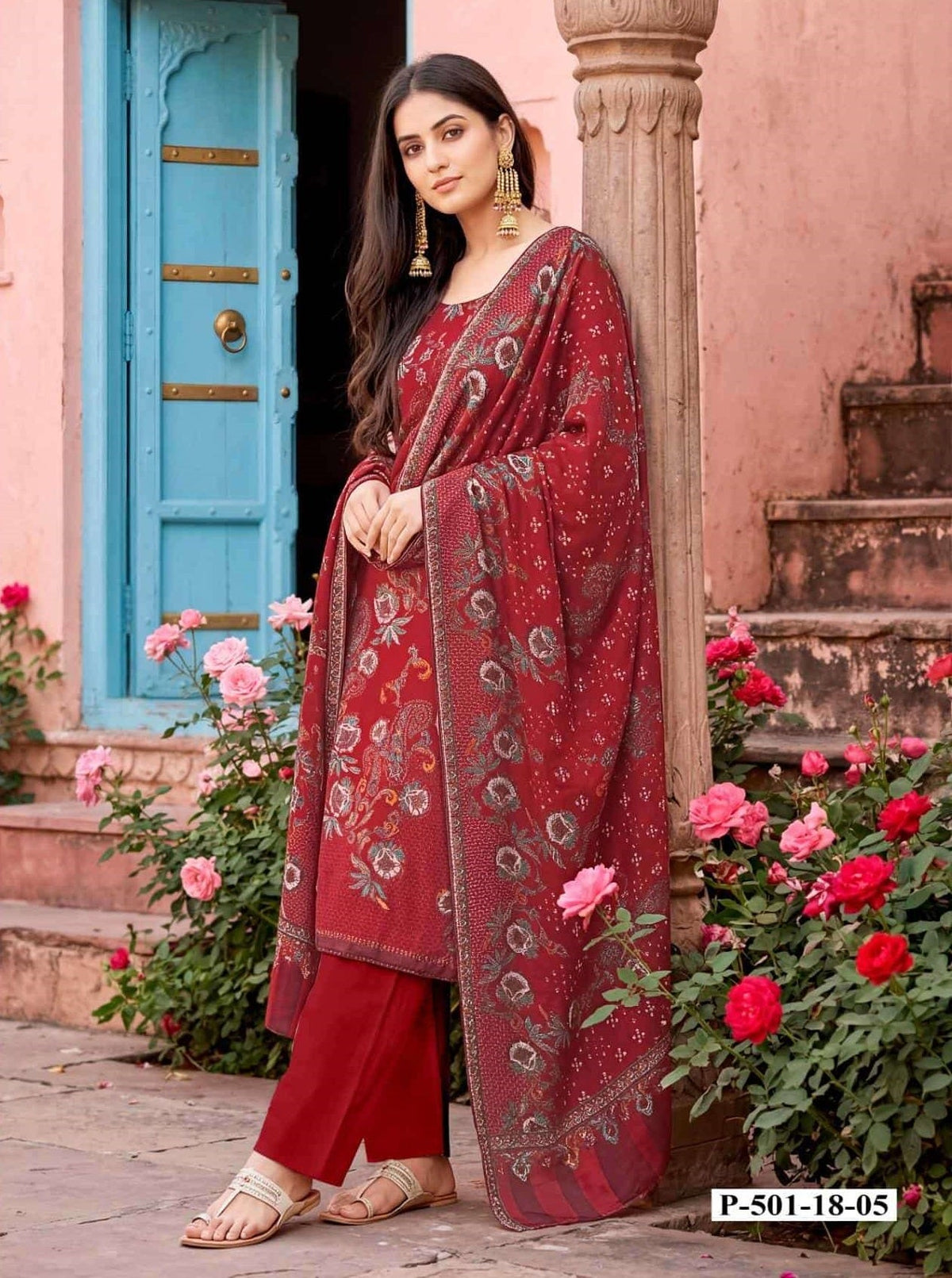 Harshit Fashion Hub Parwani Cotton Dress Material - Amrah Wholesale