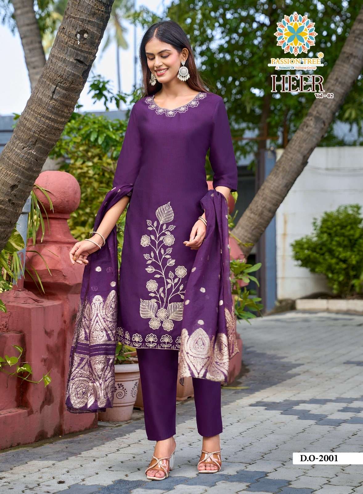 PASSION TREE HEER VOL-2 Berlin Embroidered Stitched Dresses