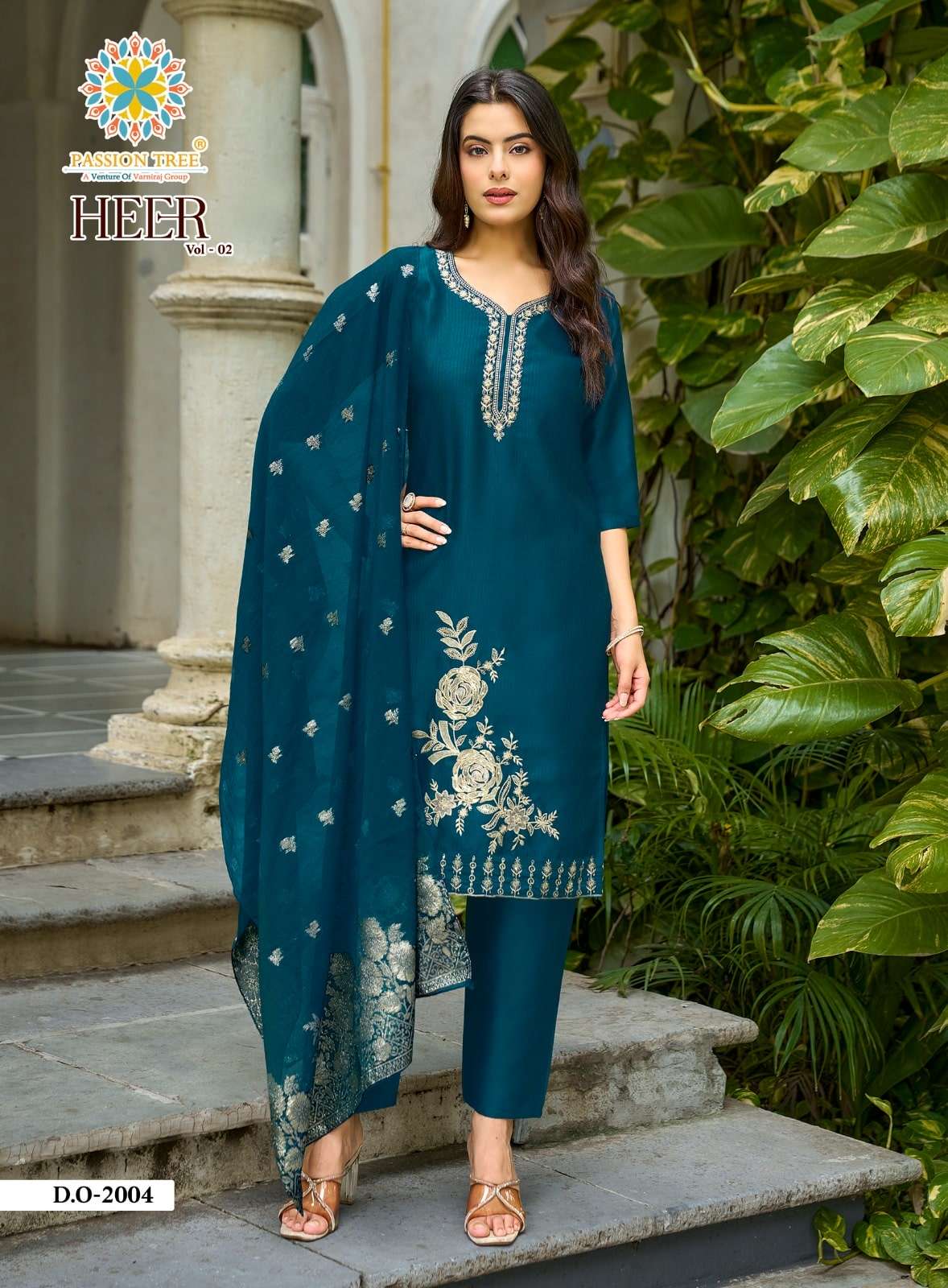 PASSION TREE HEER VOL-2 Berlin Embroidered Stitched Dresses