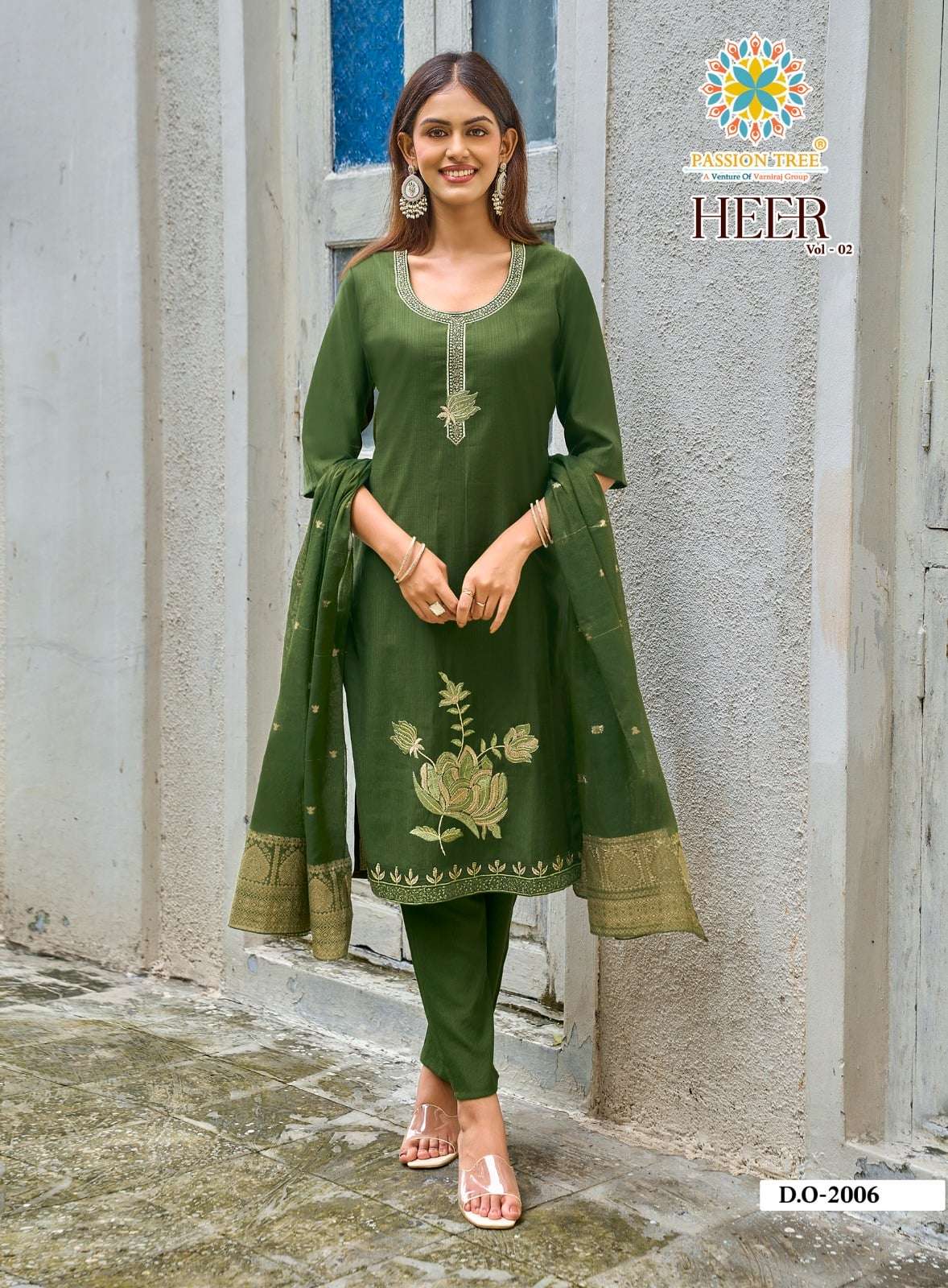 PASSION TREE HEER VOL-2 Berlin Embroidered Stitched Dresses