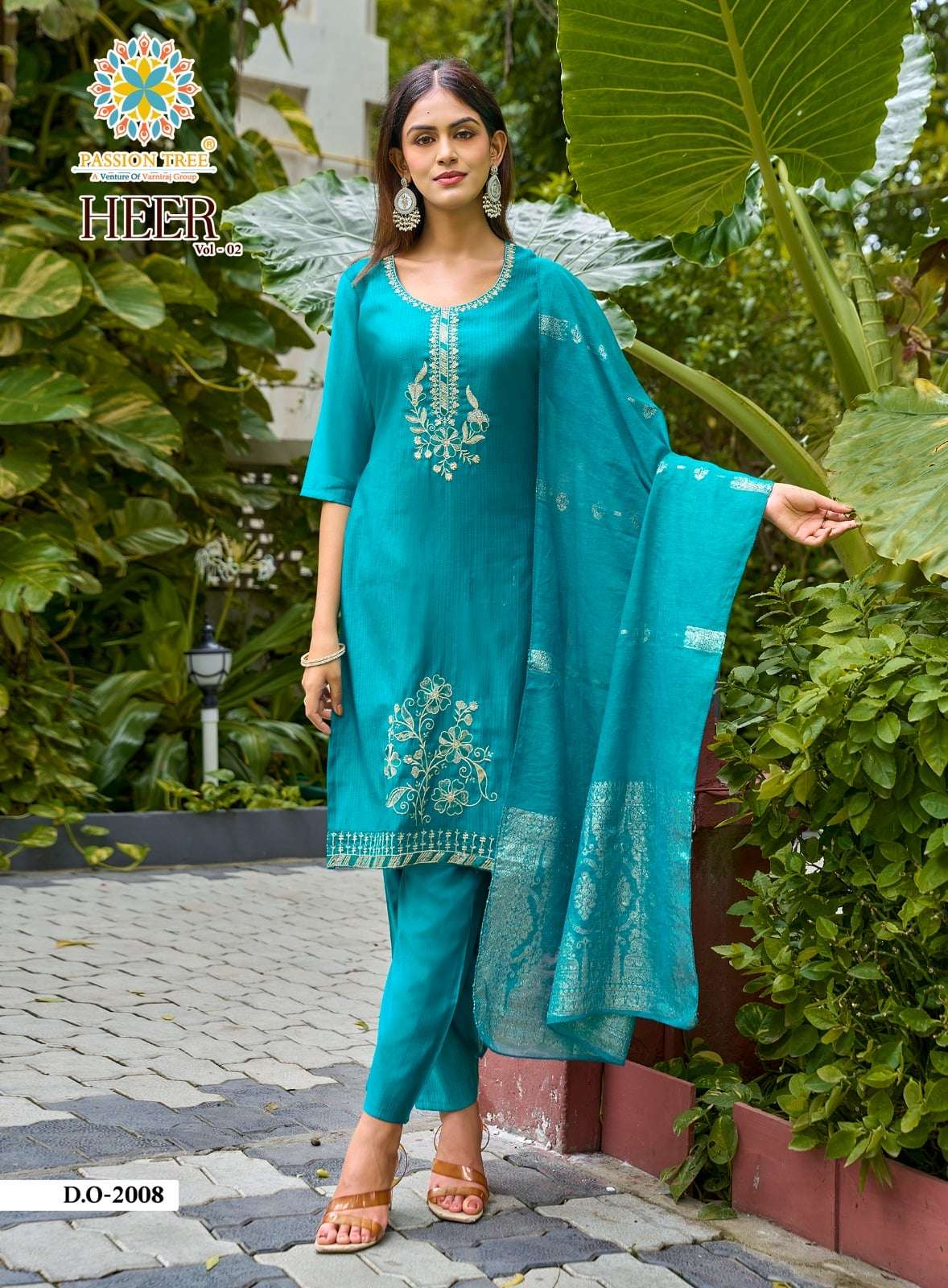 PASSION TREE HEER VOL-2 Berlin Embroidered Stitched Dresses