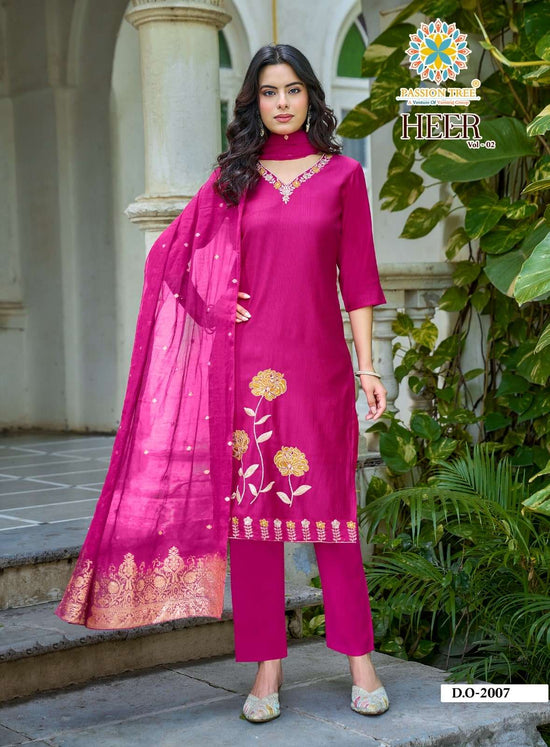 PASSION TREE HEER VOL-2 Berlin Embroidered Stitched Dresses