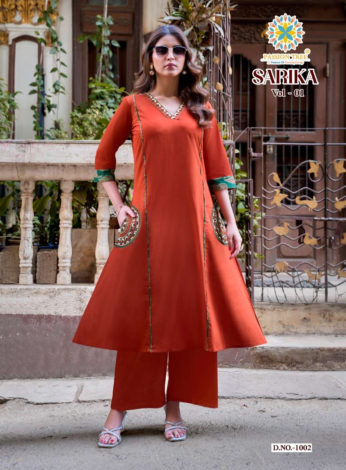 Passion Tree Sarika Vol - 1 Cotton Kurti Pant Set Wholesale Surat India - Amrah Wholesale