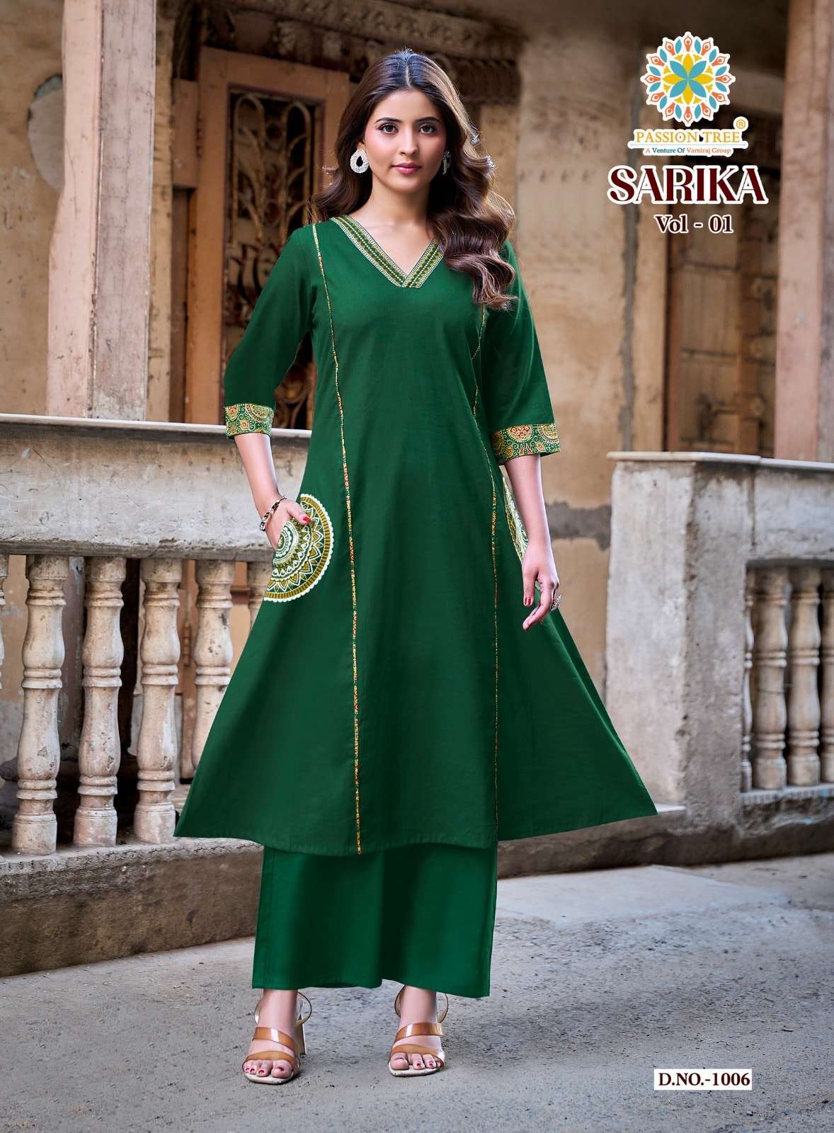 Passion Tree Sarika Vol - 1 Cotton Kurti Pant Set Wholesale Surat India - Amrah Wholesale