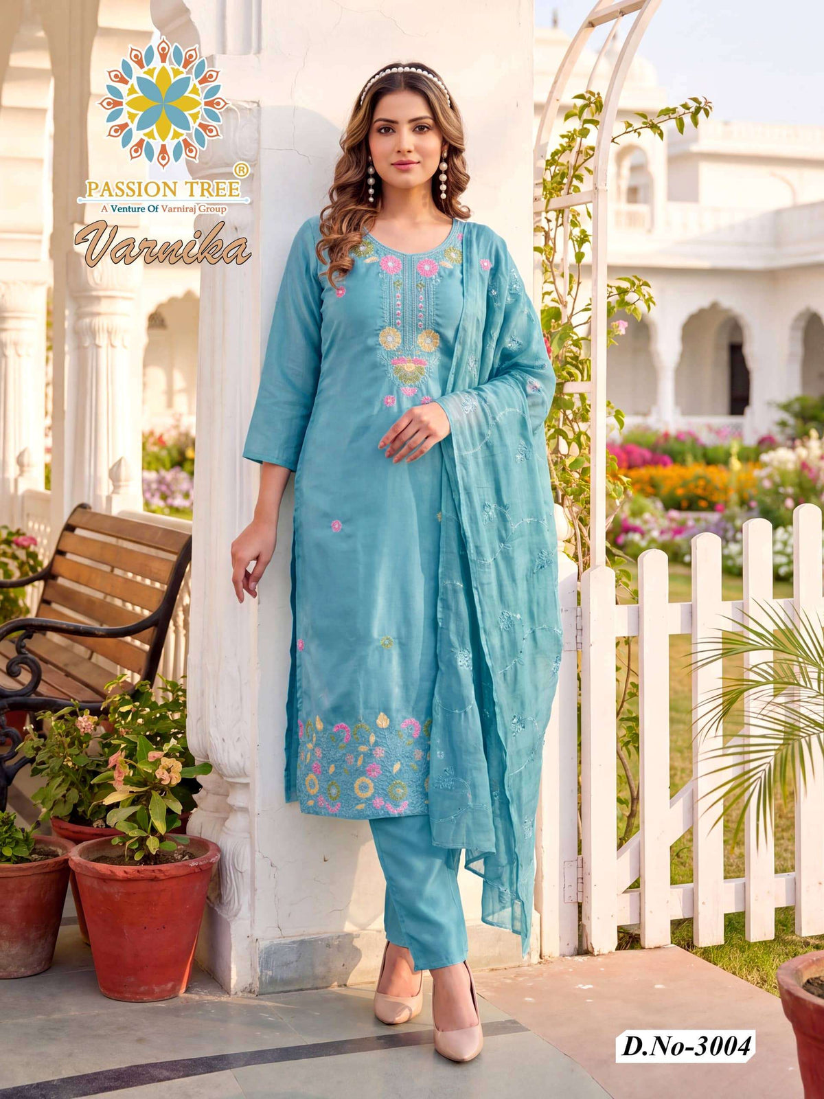 Passion Tree Varnika Vol-3 Roman Silk Stitched Salwar Suit