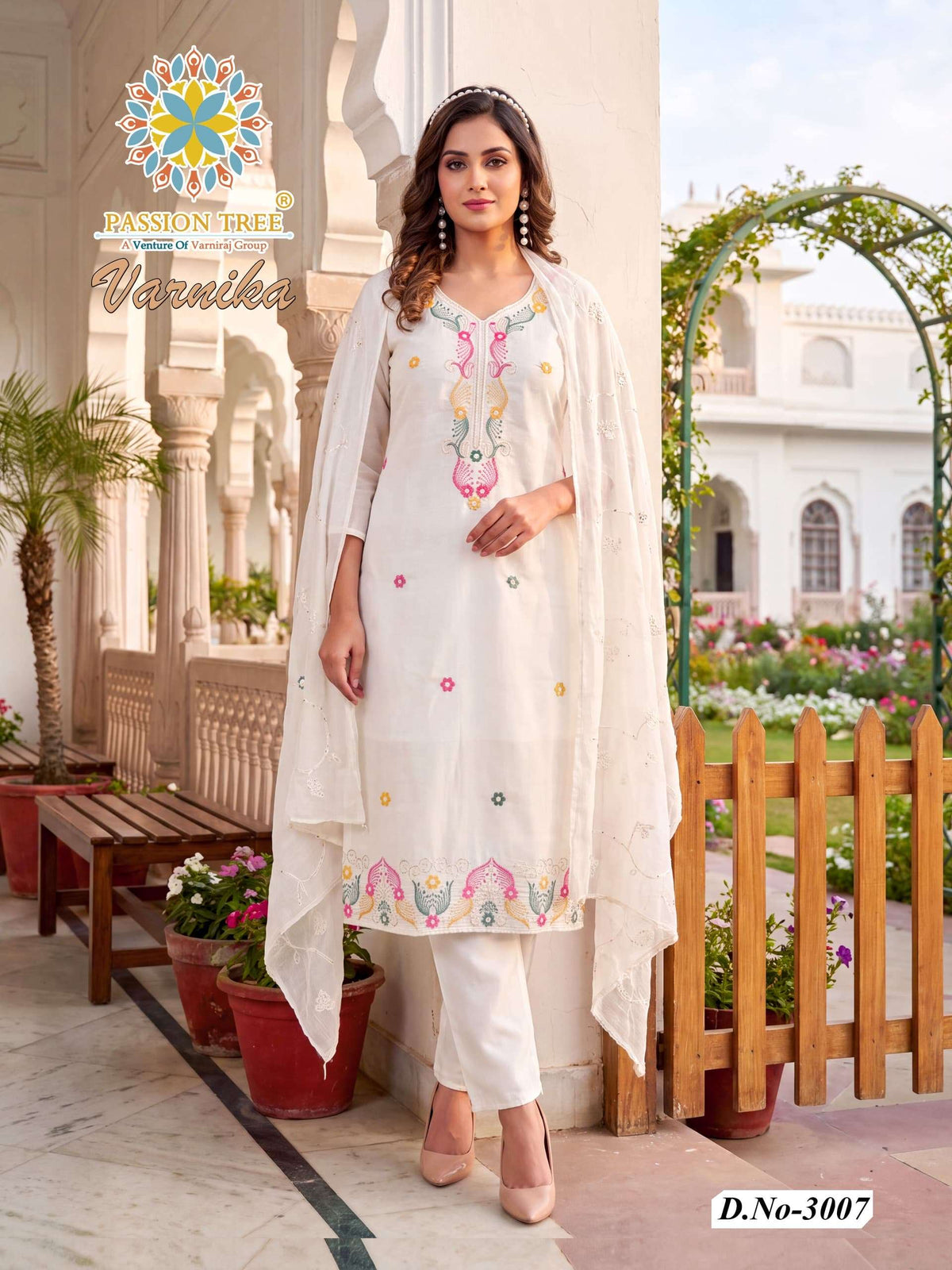 Passion Tree Varnika Vol-3 Roman Silk Stitched Salwar Suit