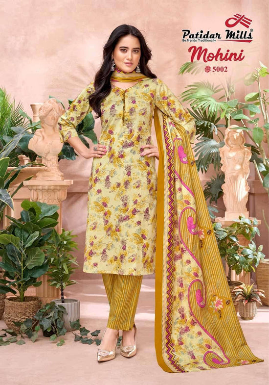Patidar Mills Mohini Vol 5 Pure Cotton Printed 3 Piece Suit - Amrah Wholesale