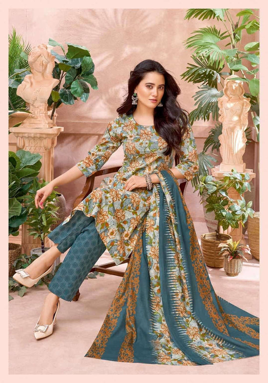 Patidar Mills Mohini Vol 5 Pure Cotton Printed 3 Piece Suit - Amrah Wholesale
