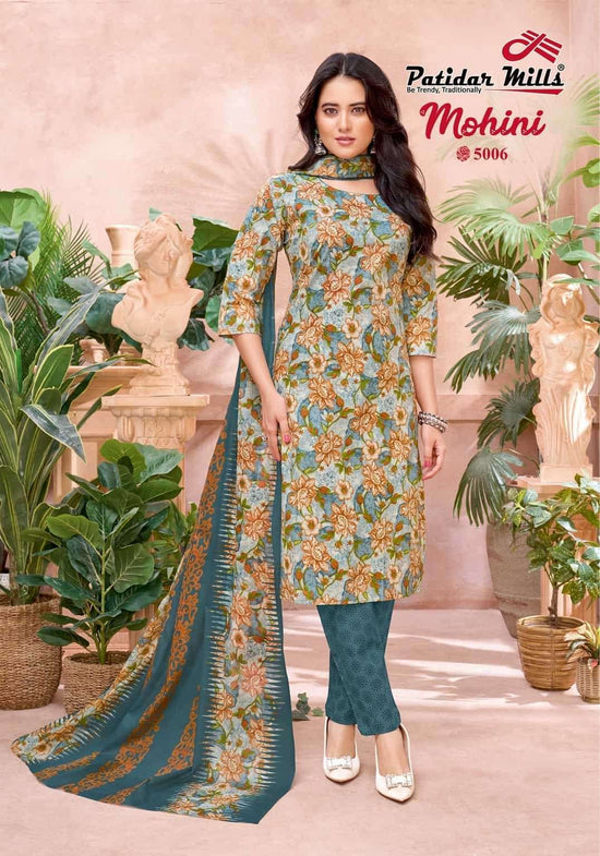 Patidar Mills Mohini Vol 5 Pure Cotton Printed 3 Piece Suit - Amrah Wholesale