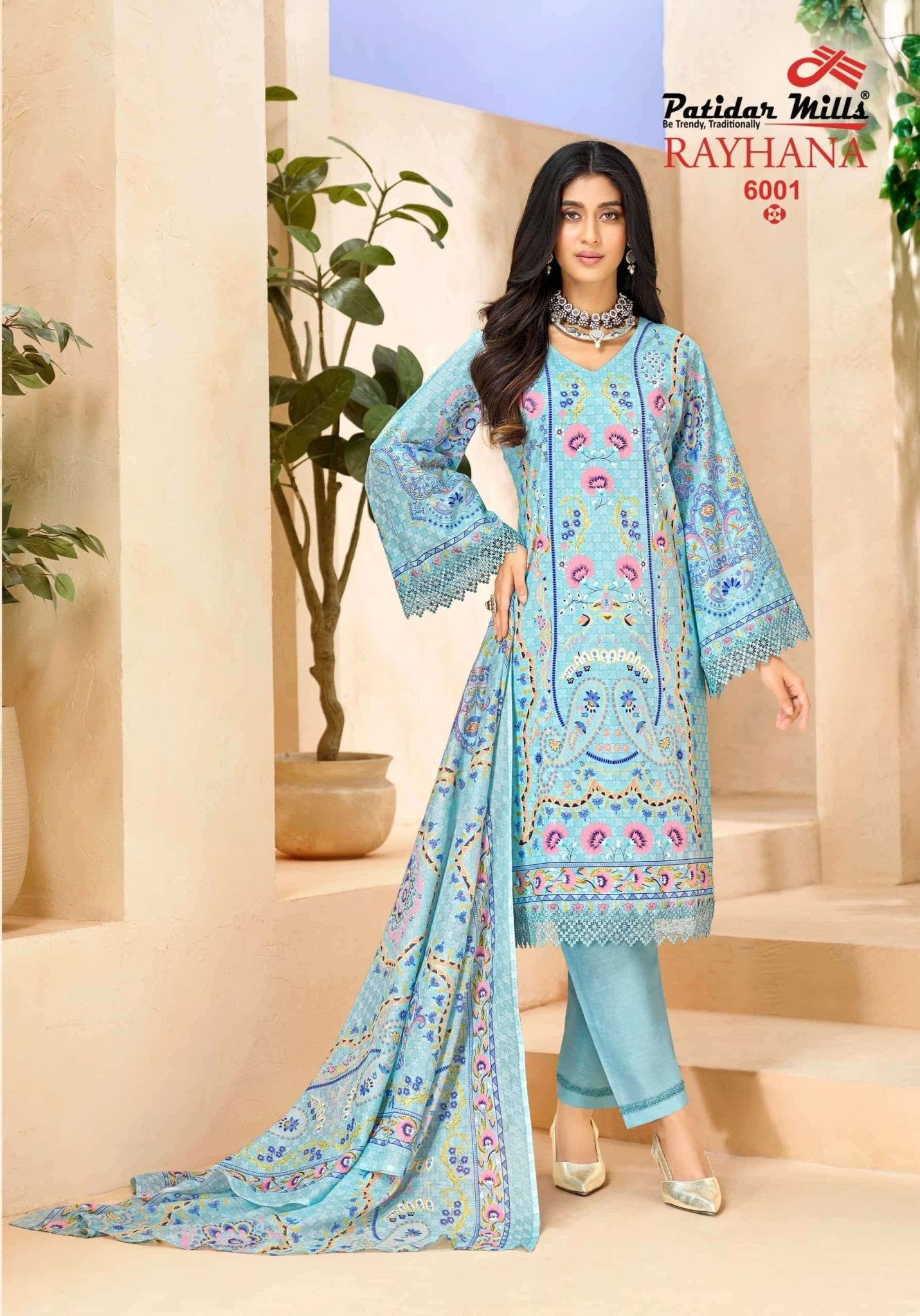 Patidar Mills Rayhana Vol 2 Cotton Dress Material - Amrah Wholesale