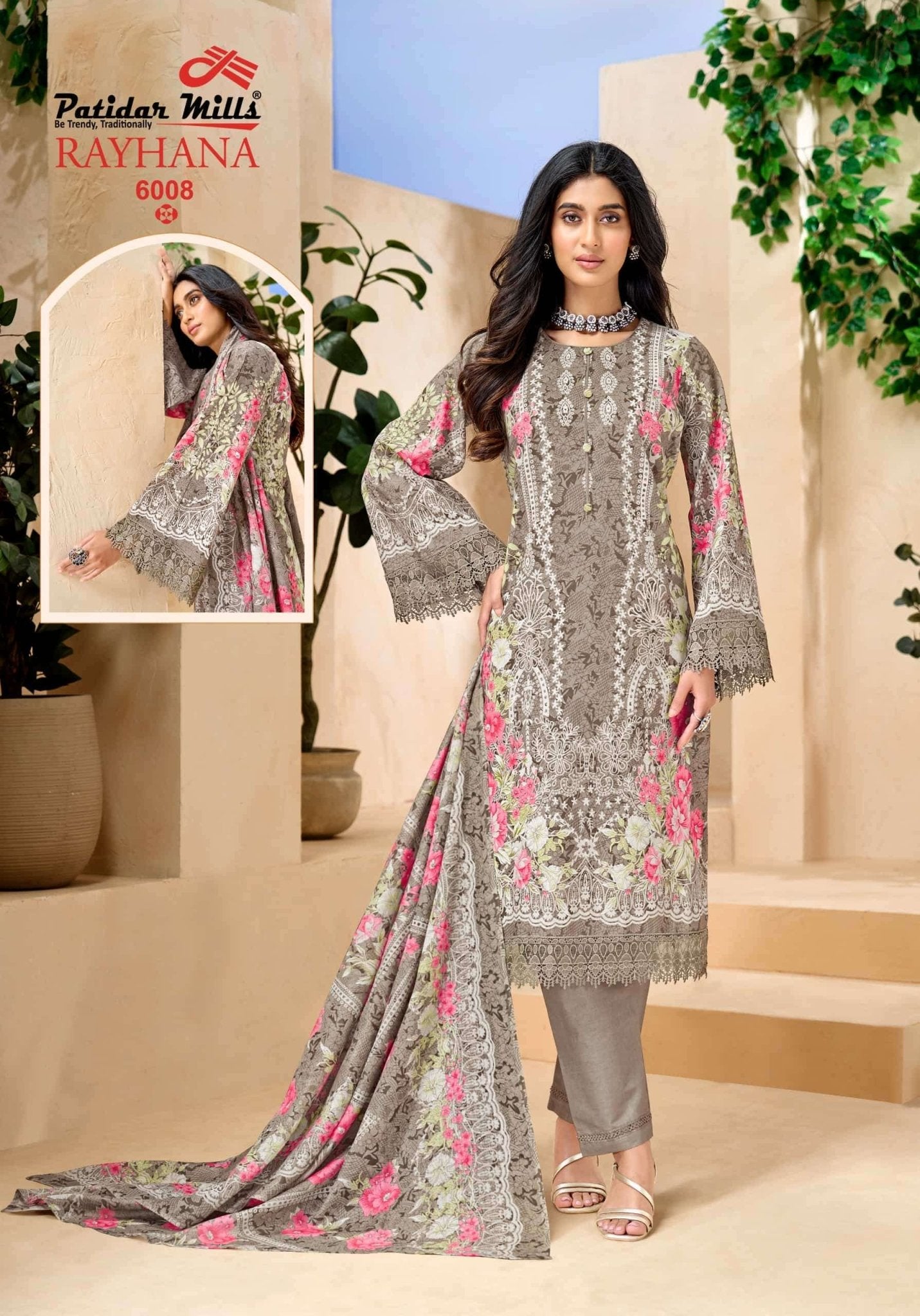 Patidar Mills Rayhana Vol 2 Cotton Dress Material - Amrah Wholesale
