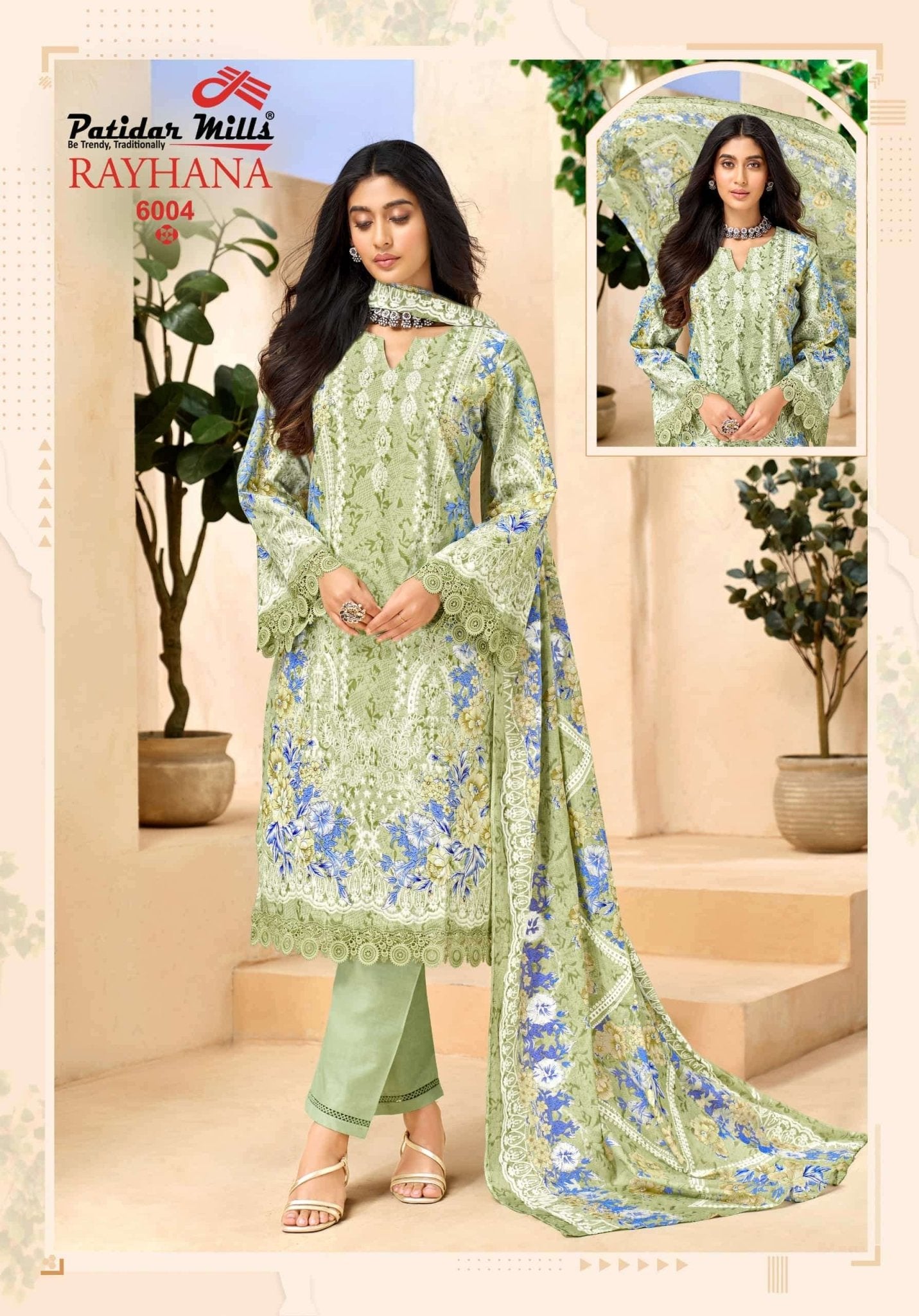 Patidar Mills Rayhana Vol 2 Cotton Dress Material - Amrah Wholesale