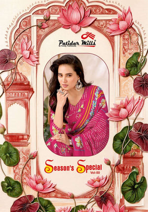 Patidar Mills Seasons Special Vol 50 Pure Cotton Dress Material