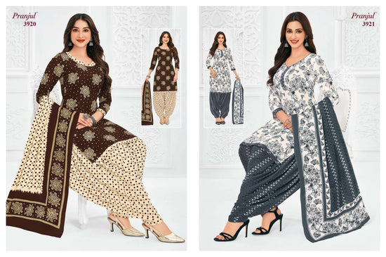 Pranjul Priyanshi Vol 39 Pure Cotton Dress Material Wholesale