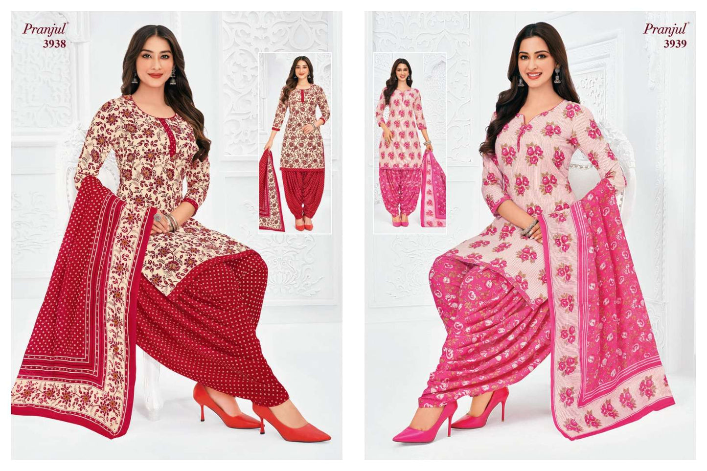 Pranjul Priyanshi Vol 39 Pure Cotton Dress Material Wholesale