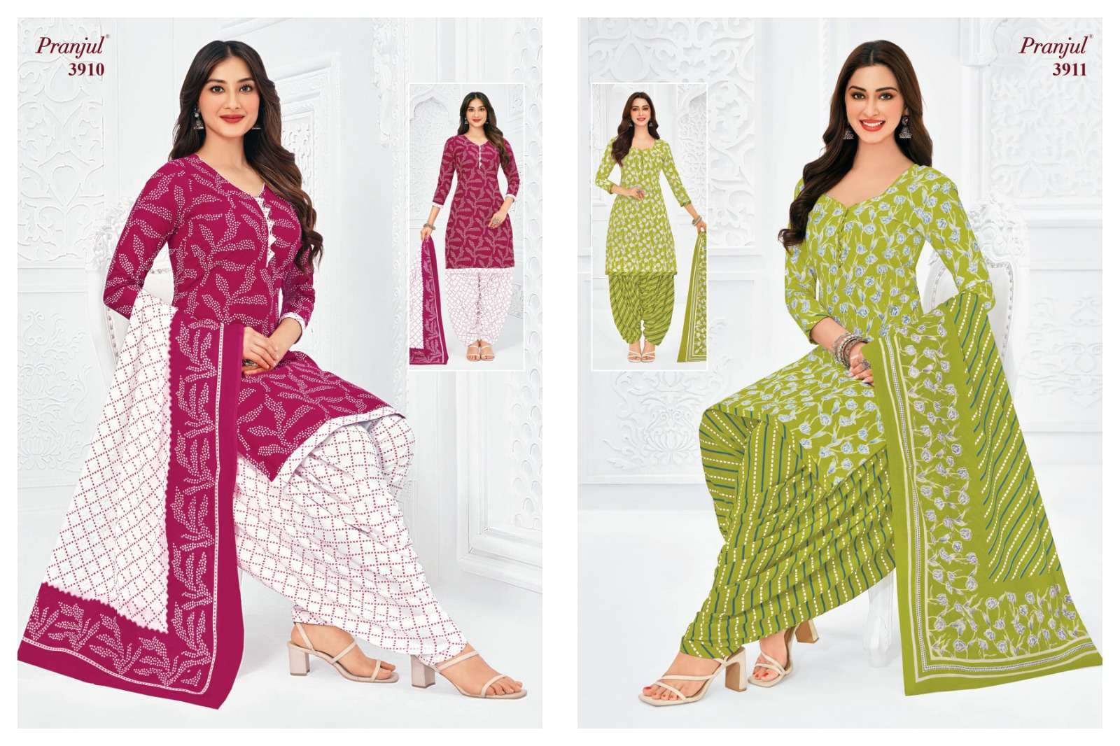 Pranjul Priyanshi Vol 39 Pure Cotton Dress Material Wholesale