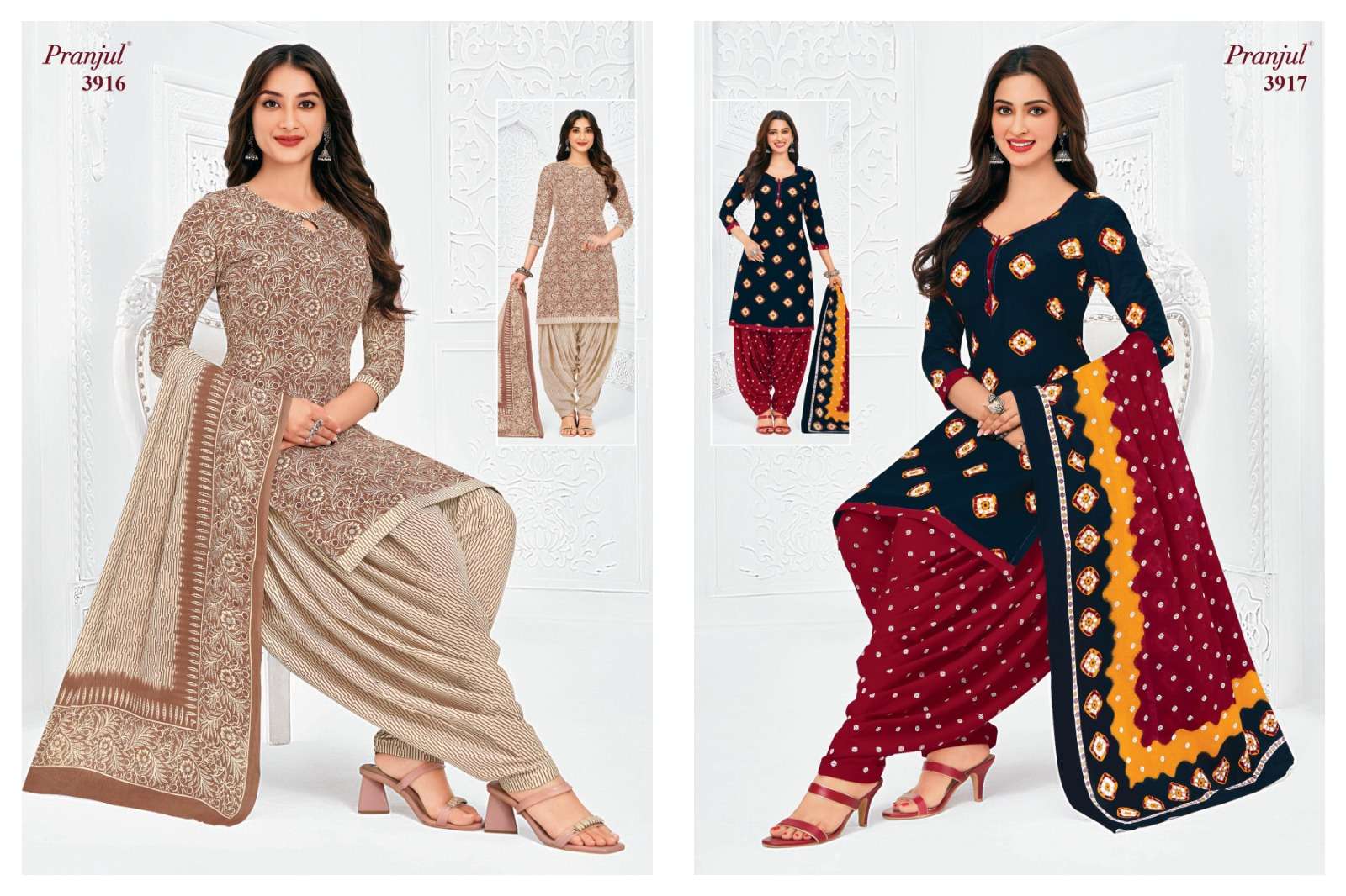 Pranjul Priyanshi Vol 39 Pure Cotton Dress Material Wholesale