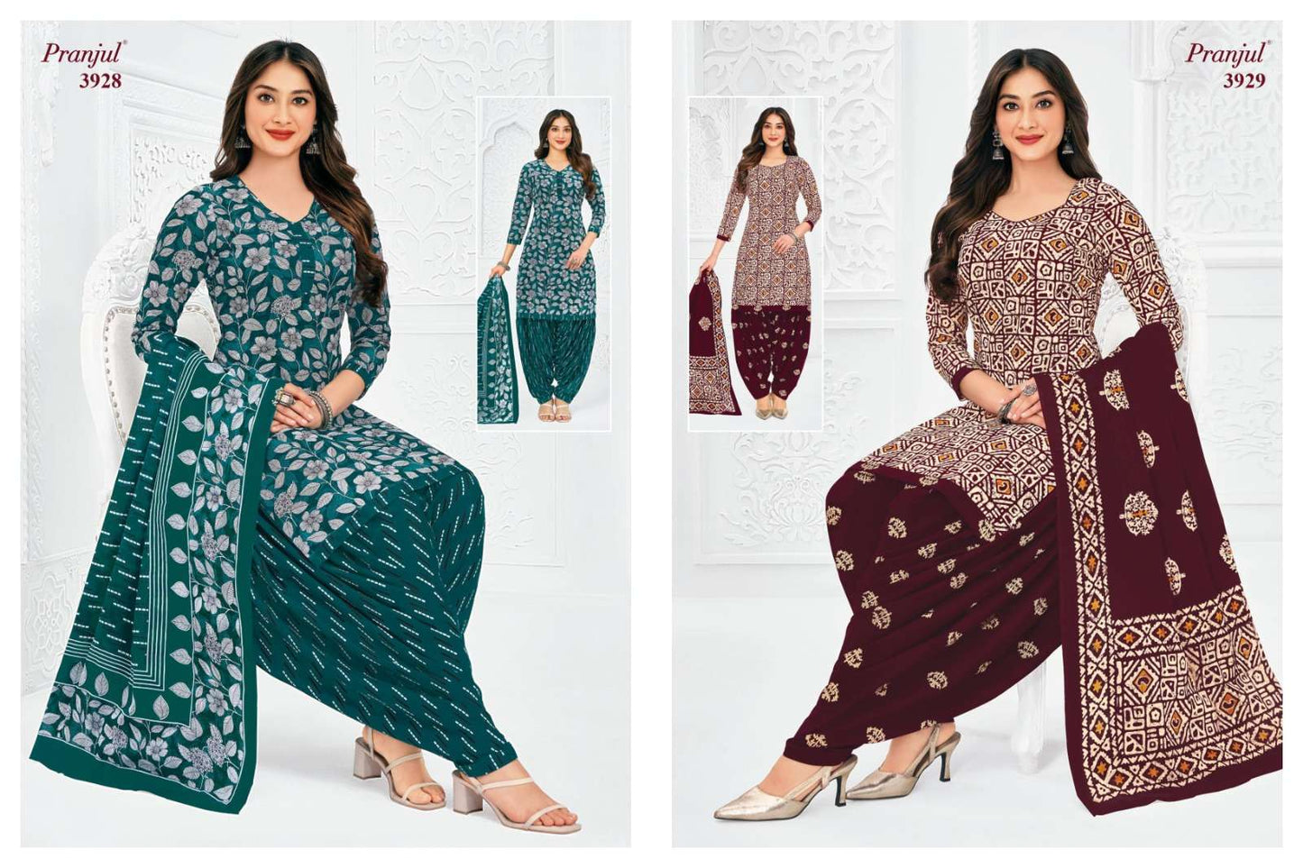 Pranjul Priyanshi Vol 39 Pure Cotton Dress Material Wholesale
