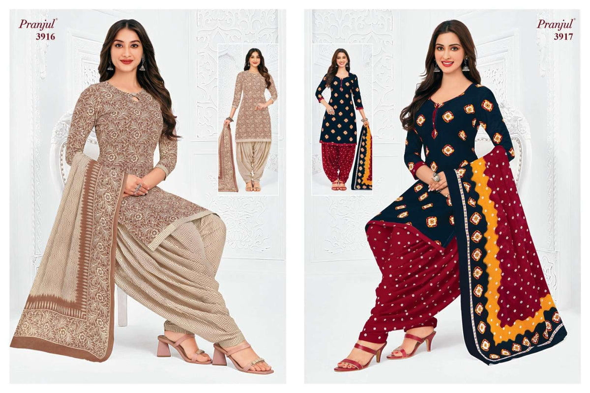 Pranjul Priyanshi Vol 39 Pure Cotton Dress Material Wholesale - Amrah Wholesale