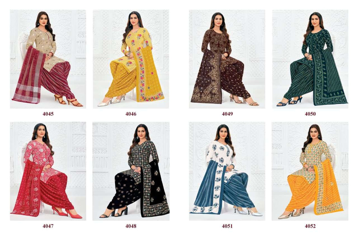 Pranjul Priyanshi Vol-40 Cotton Printed Dress Material