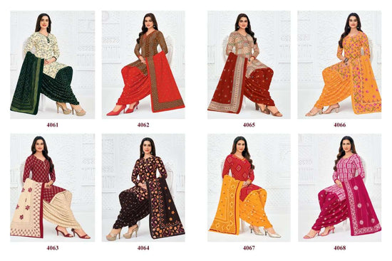 Pranjul Priyanshi Vol-40 Cotton Printed Dress Material
