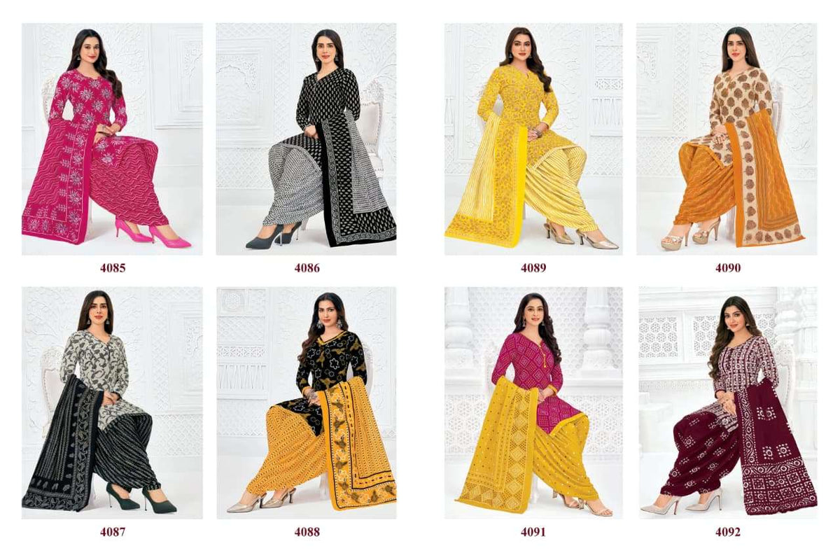 Pranjul Priyanshi Vol-40 Cotton Printed Dress Material