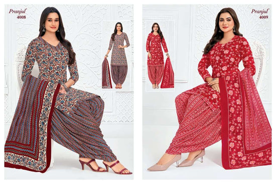 Pranjul Priyanshi Vol-40 Cotton Printed Dress Material