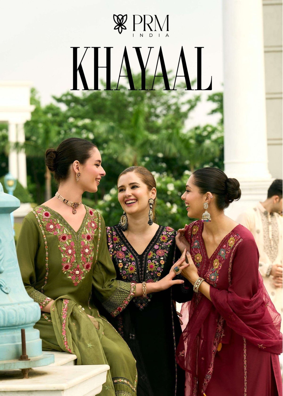 PRM India Khayaal Mull Chanderi Salwar Suit Set - Amrah Wholesale
