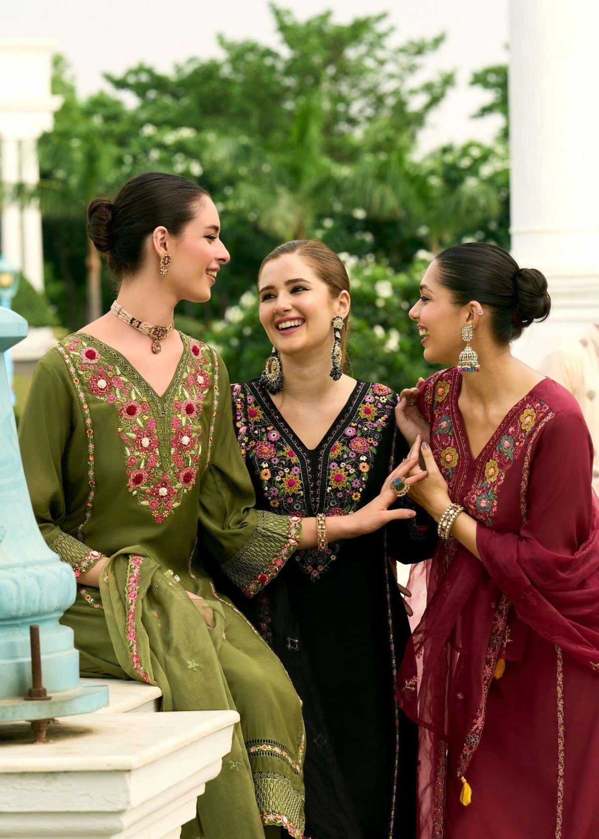 PRM India Khayaal Mull Chanderi Salwar Suit Set - Amrah Wholesale