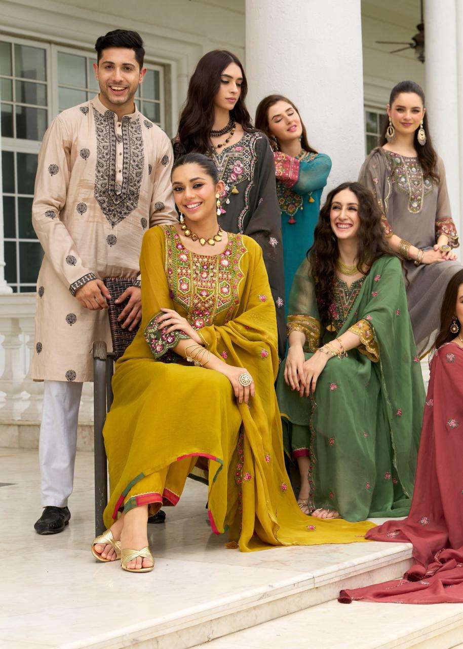 PRM India Leana Salwar Suit Set Wholesale Catalogue - Amrah Wholesale