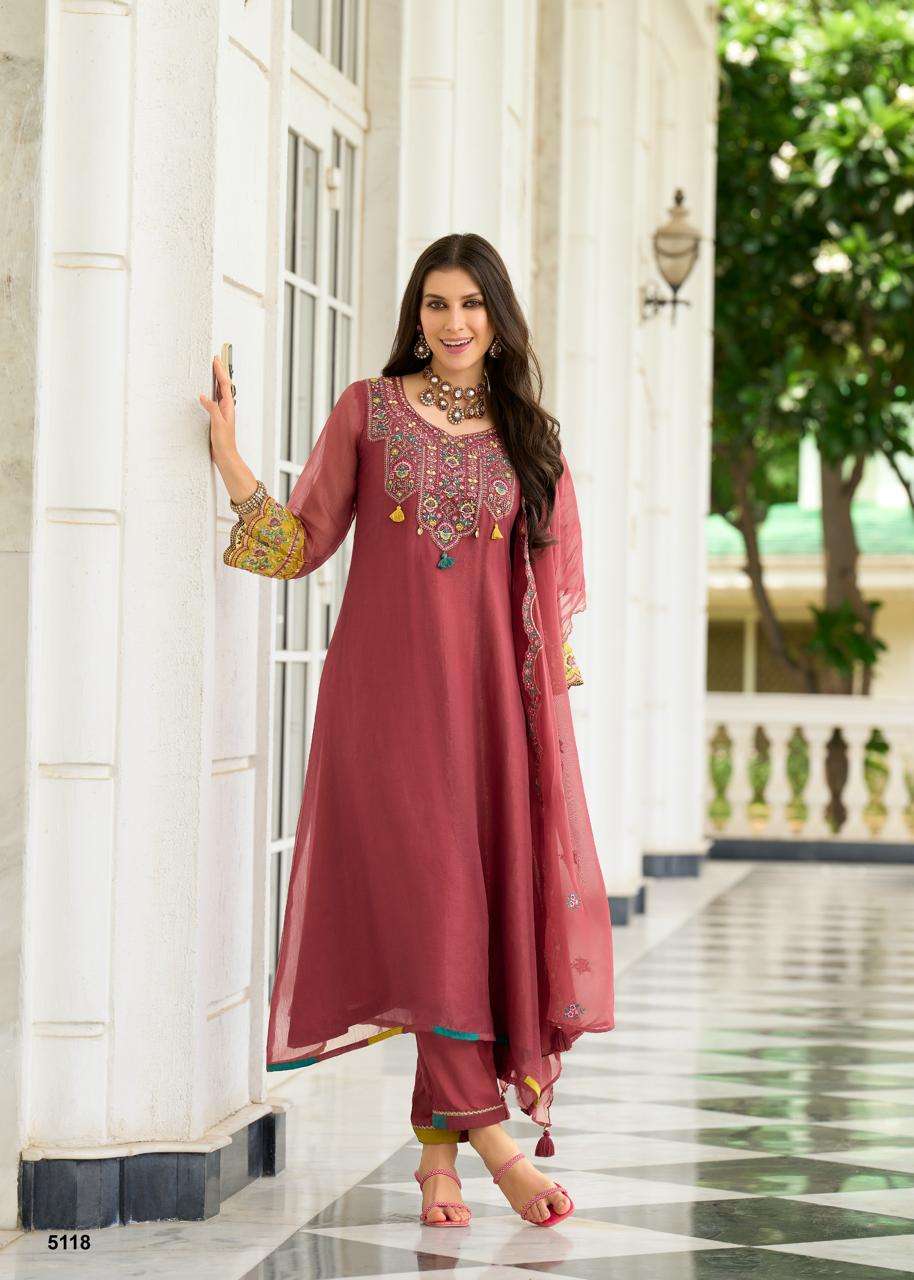 PRM India Leana Salwar Suit Set Wholesale Catalogue - Amrah Wholesale
