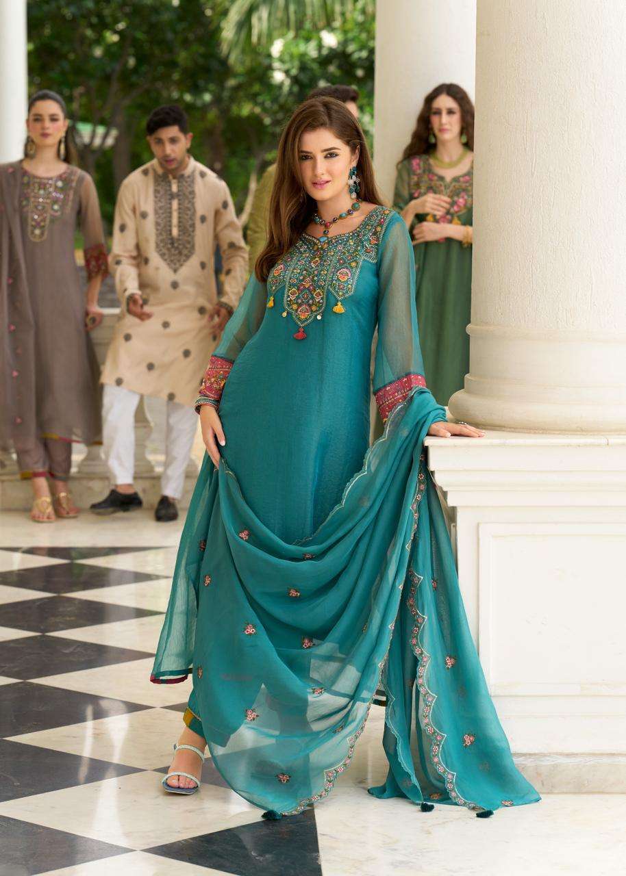 PRM India Leana Salwar Suit Set Wholesale Catalogue - Amrah Wholesale