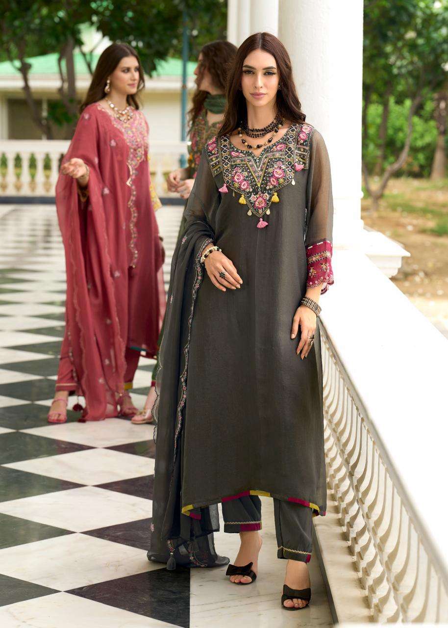 PRM India Leana Salwar Suit Set Wholesale Catalogue - Amrah Wholesale