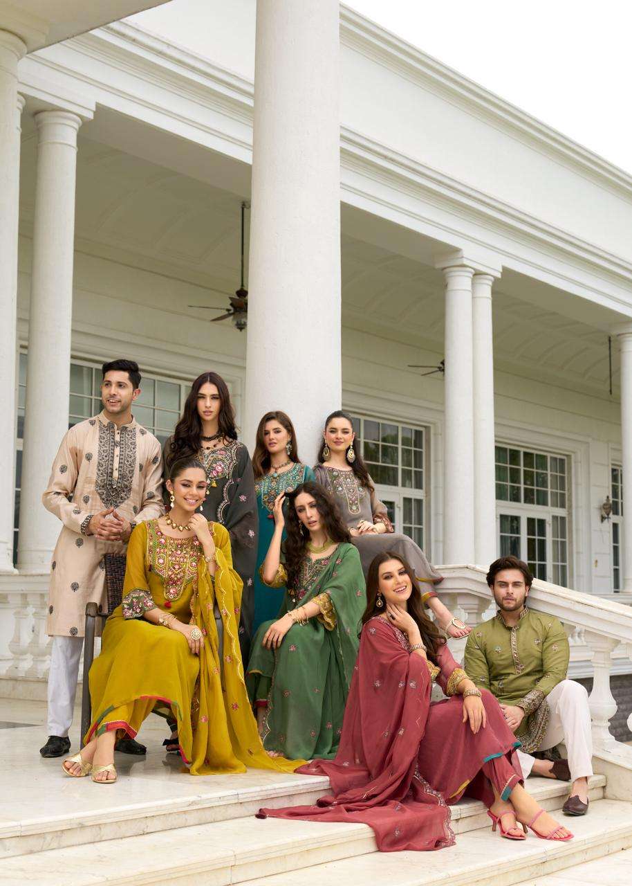 PRM India Leana Salwar Suit Set Wholesale Catalogue - Amrah Wholesale