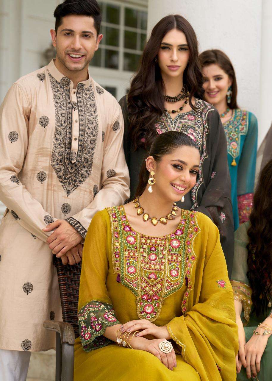 PRM India Leana Salwar Suit Set Wholesale Catalogue - Amrah Wholesale
