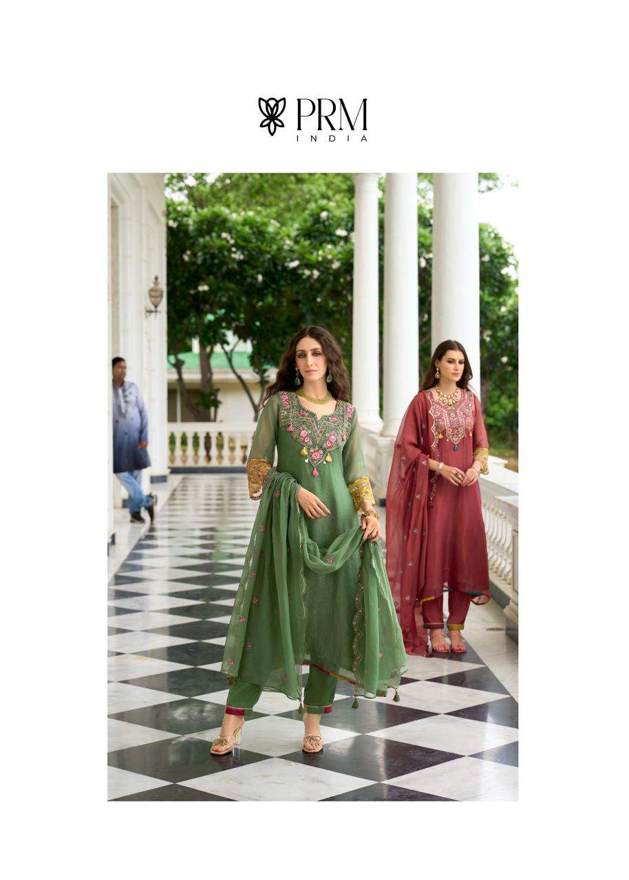 PRM India Leana Salwar Suit Set Wholesale Catalogue - Amrah Wholesale