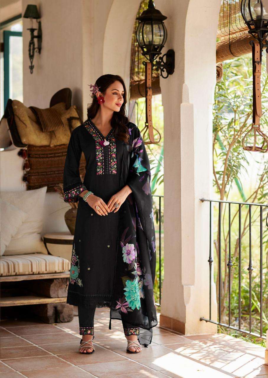 Prm India Viviyana Kurti Pant Dupatta Set Wholesale Catalogue - Amrah Wholesale