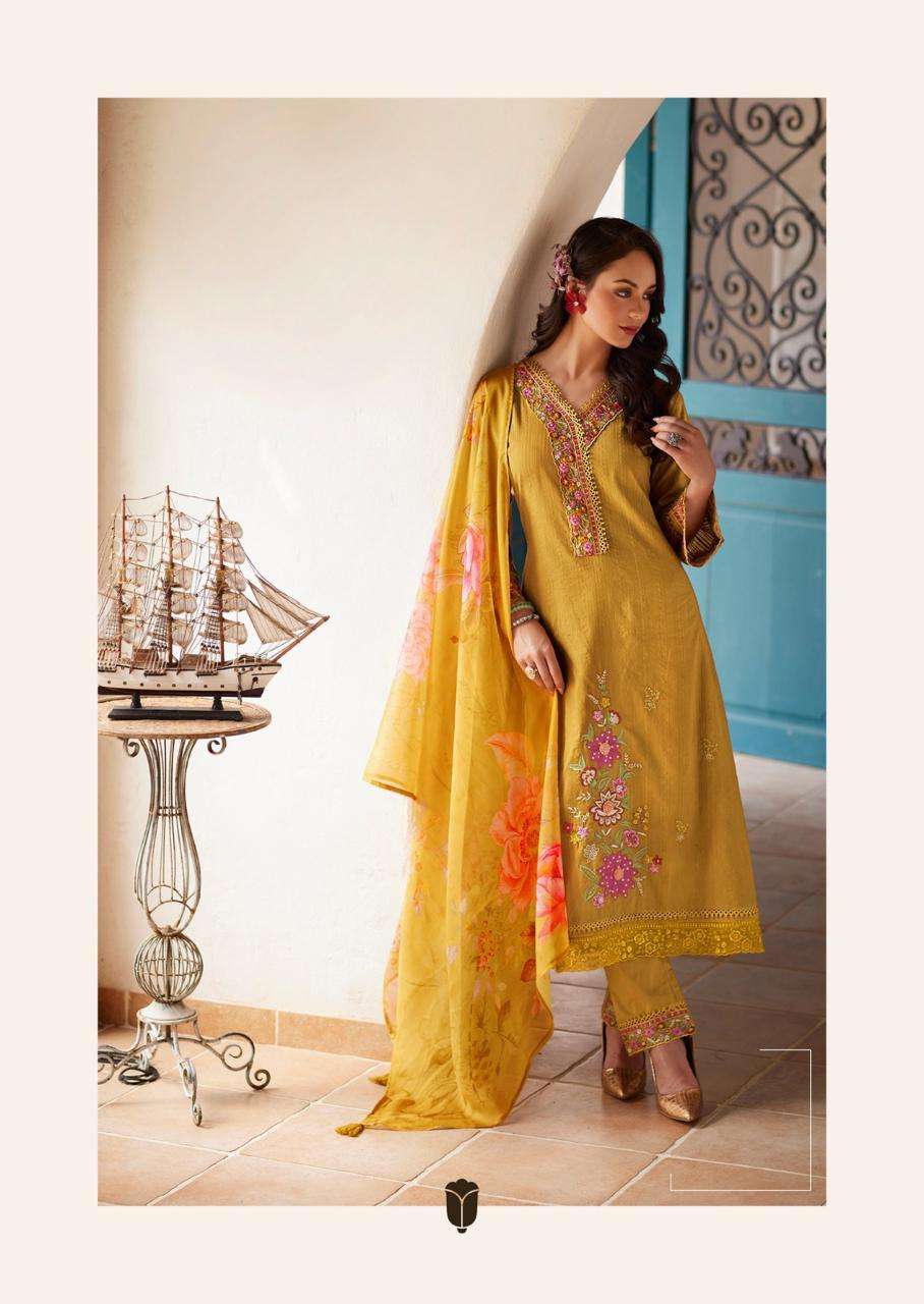 Prm India Viviyana Kurti Pant Dupatta Set Wholesale Catalogue - Amrah Wholesale