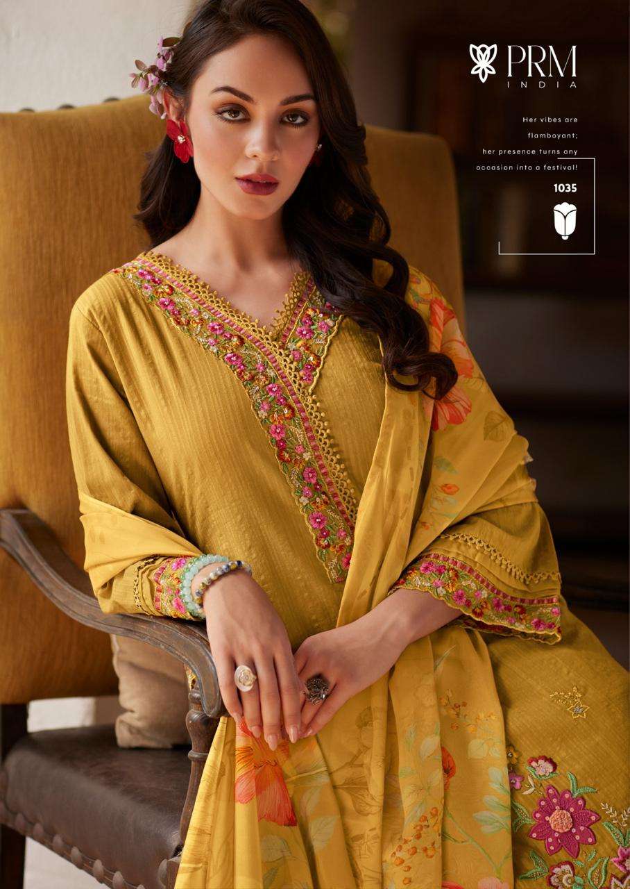 Prm India Viviyana Kurti Pant Dupatta Set Wholesale Catalogue - Amrah Wholesale