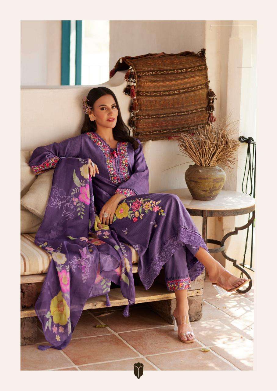 Prm India Viviyana Kurti Pant Dupatta Set Wholesale Catalogue - Amrah Wholesale