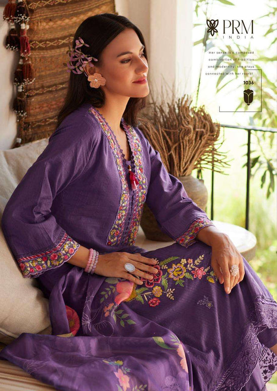 Prm India Viviyana Kurti Pant Dupatta Set Wholesale Catalogue - Amrah Wholesale