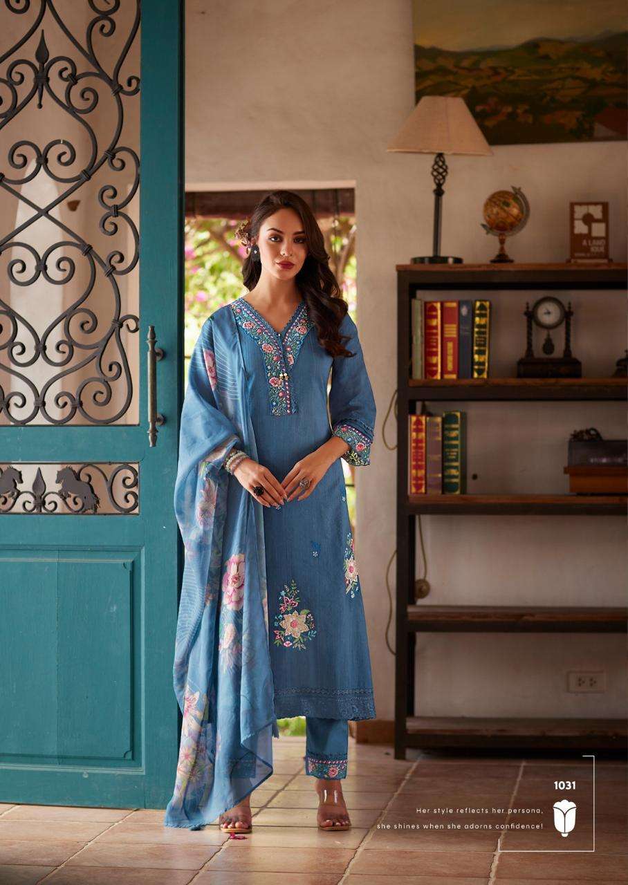 Prm India Viviyana Kurti Pant Dupatta Set Wholesale Catalogue - Amrah Wholesale