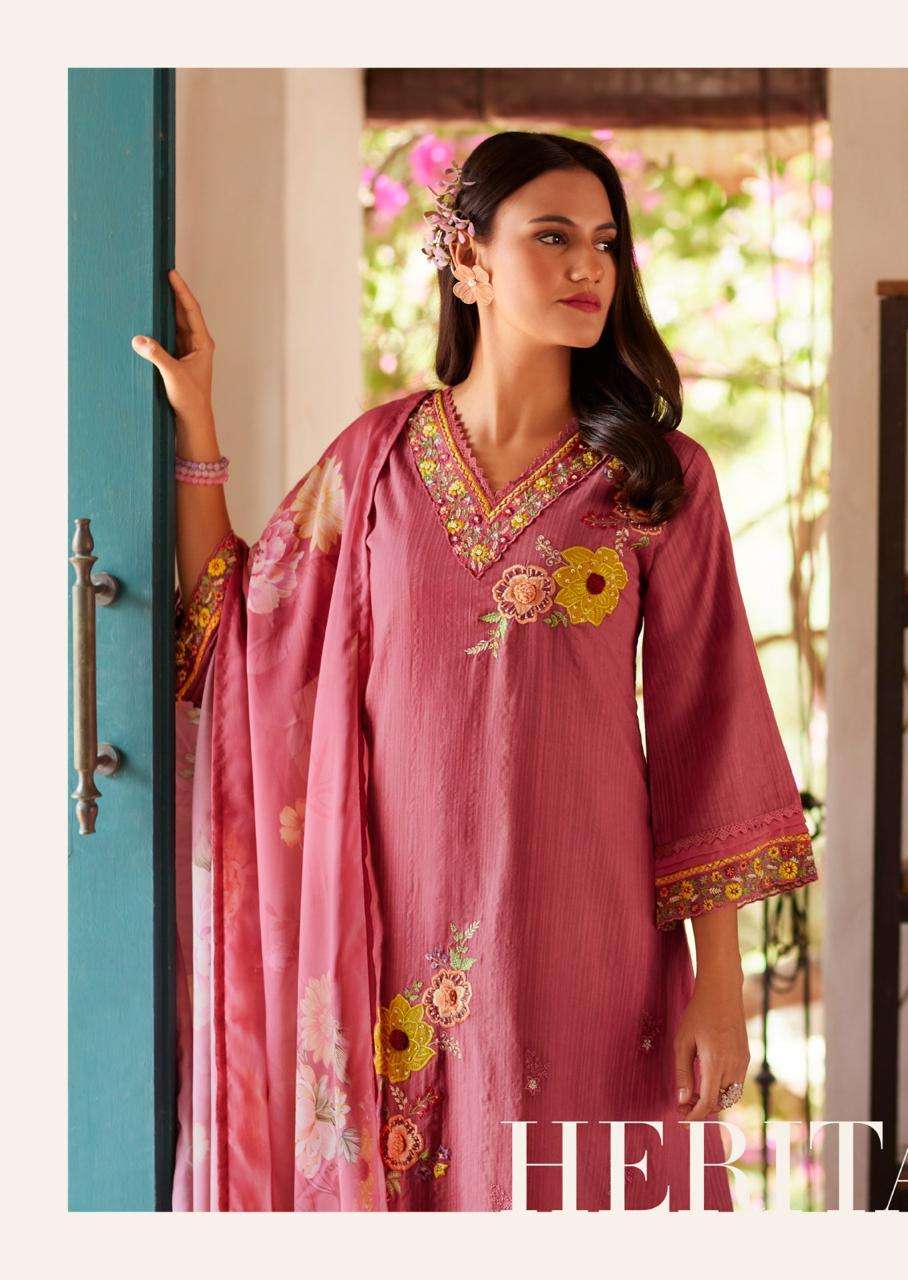 Prm India Viviyana Kurti Pant Dupatta Set Wholesale Catalogue - Amrah Wholesale