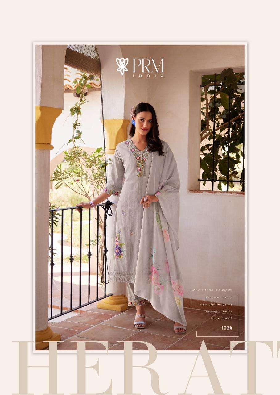 Prm India Viviyana Kurti Pant Dupatta Set Wholesale Catalogue - Amrah Wholesale