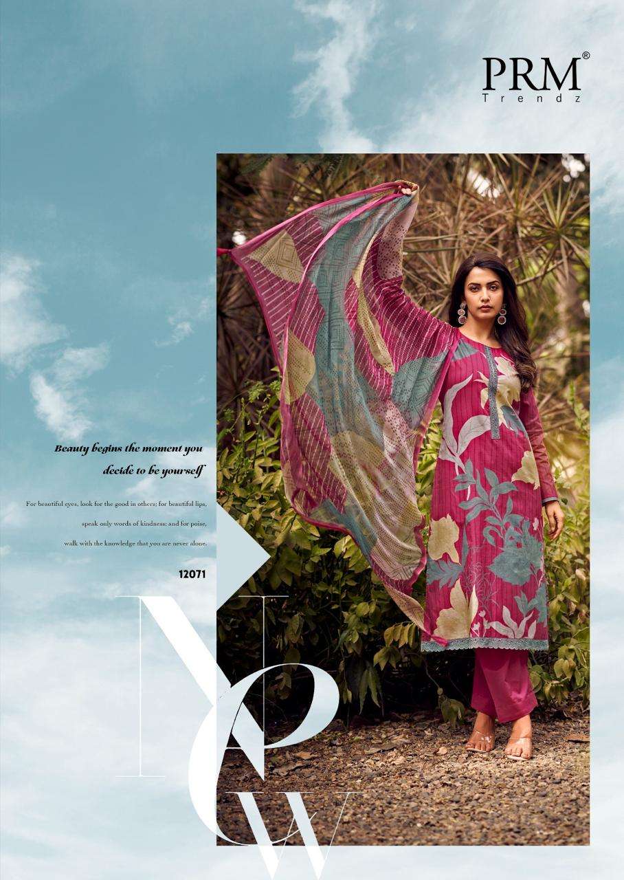 PRM Trends Brisca Lawn Cotton Dress Material - Amrah Wholesale