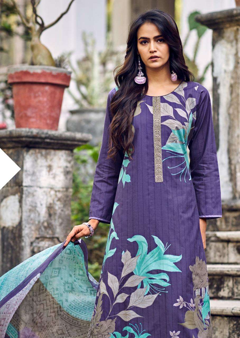 PRM Trends Brisca Lawn Cotton Dress Material - Amrah Wholesale
