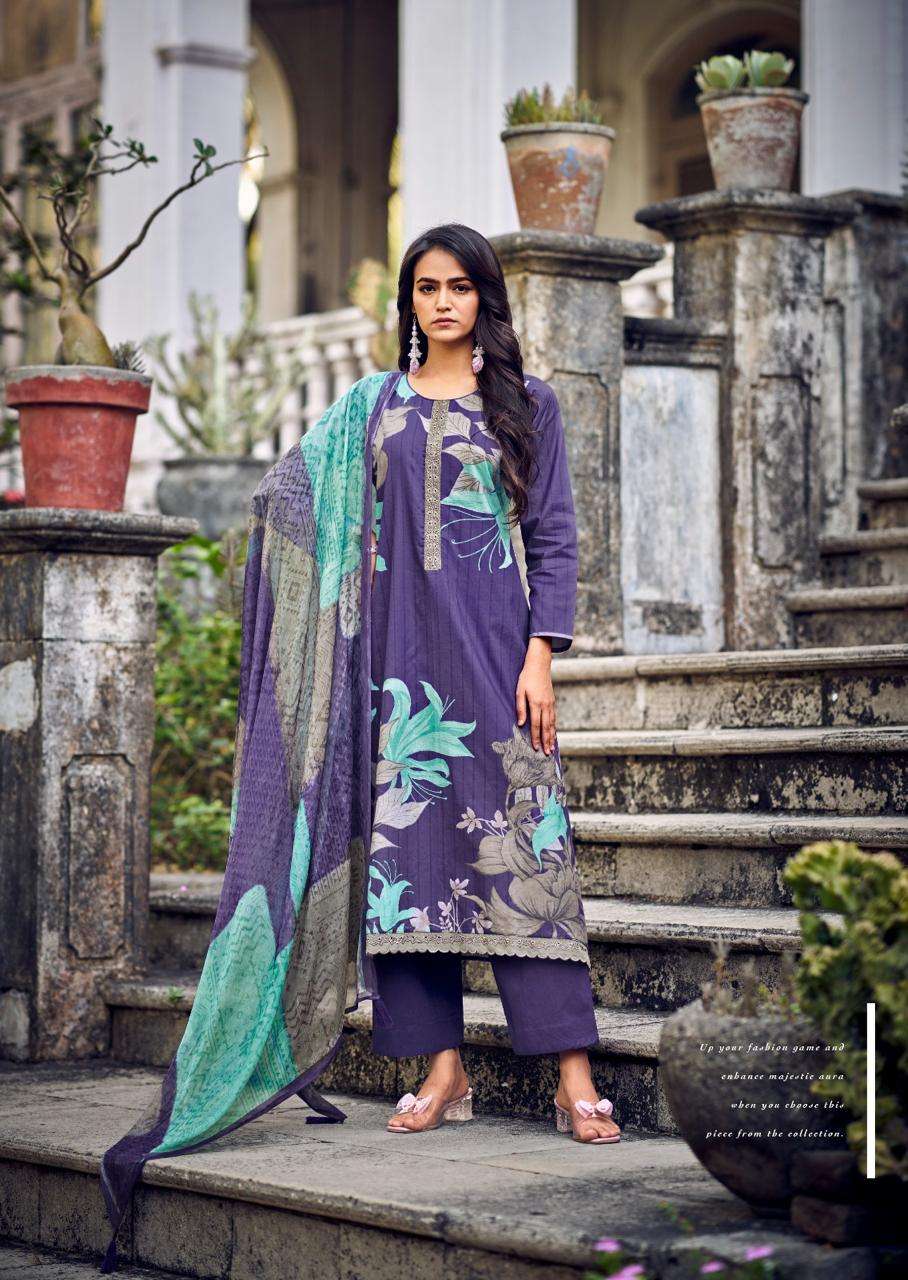 PRM Trends Brisca Lawn Cotton Dress Material - Amrah Wholesale