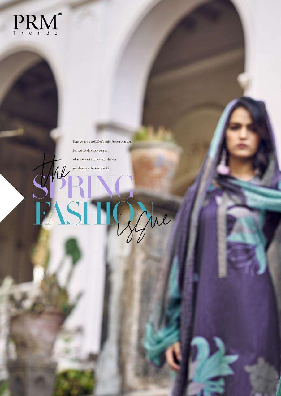 PRM Trends Brisca Lawn Cotton Dress Material - Amrah Wholesale