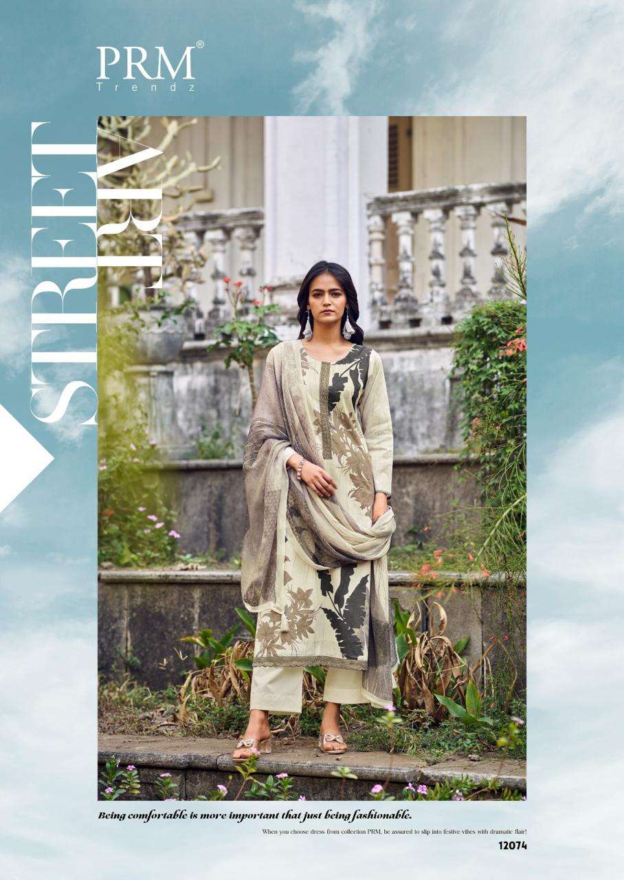 PRM Trends Brisca Lawn Cotton Dress Material - Amrah Wholesale